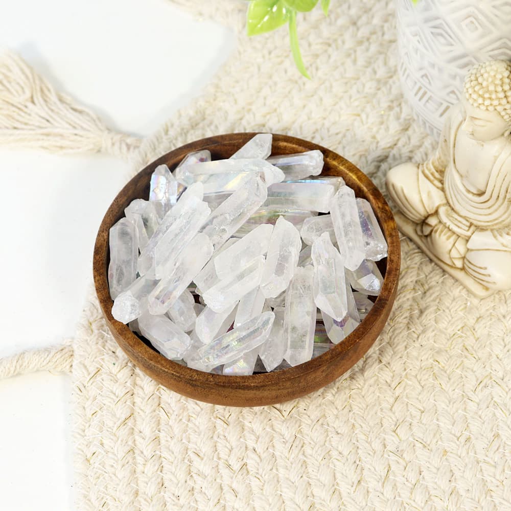 Angel Aura Crystal Quartz Points