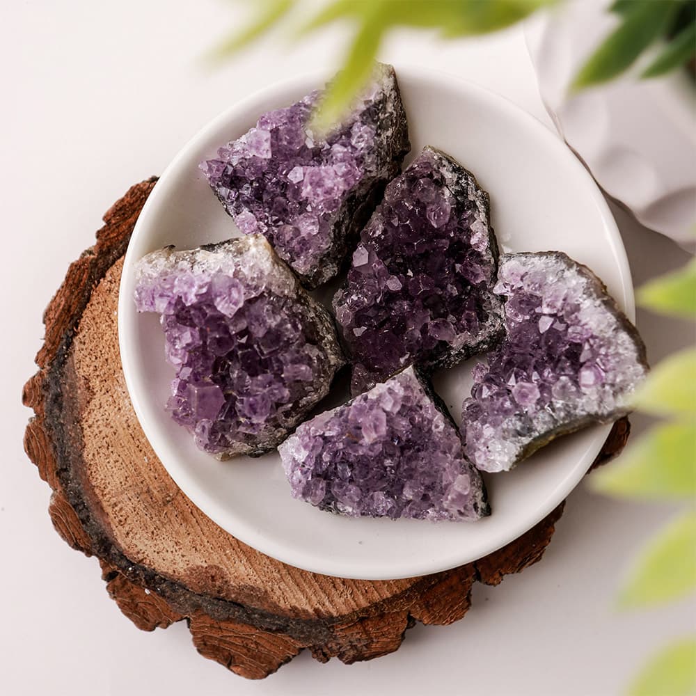 Amethyst Clusters (Pack of 10)