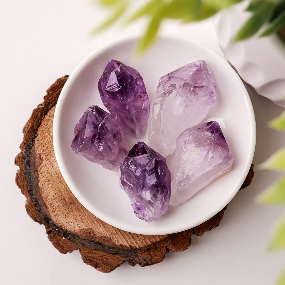 Amethyst Natural Points (Pack of 10)
