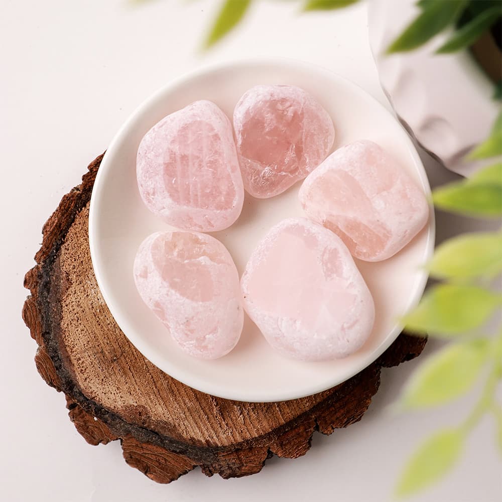 Rose Quartz Ema Eggs (Pack of 10)