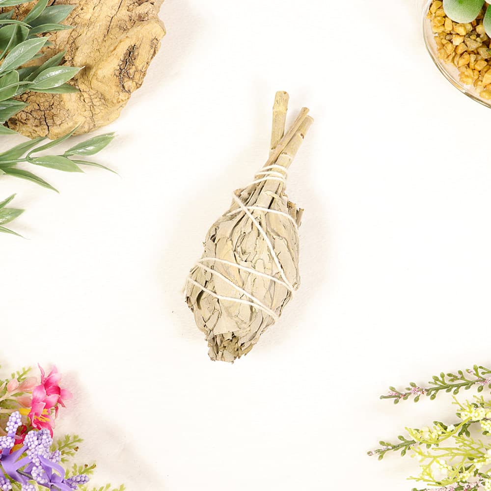 Mini White Sage Wand (Bulk Packaging)