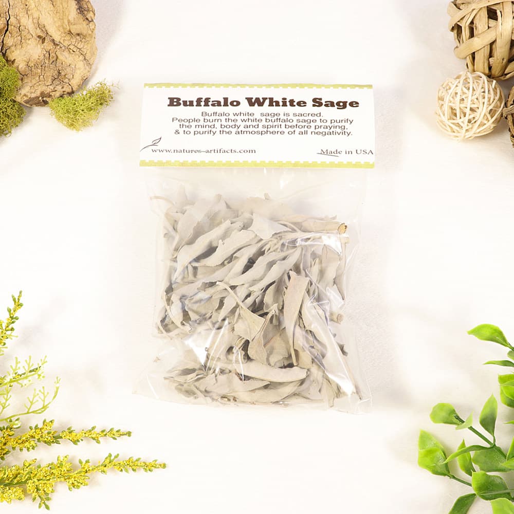 Loose White Sage Smudge in Ready to Retail Packaging 1 oz