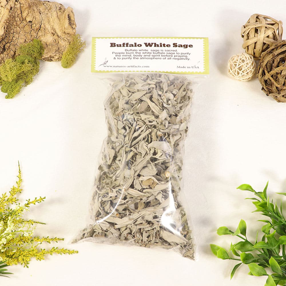 Loose White Sage Smudge in Ready to Retail Packaging 5 oz