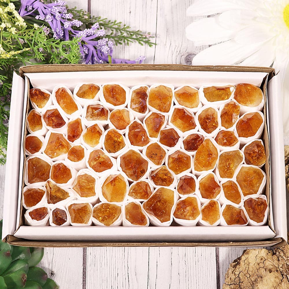 Citrine Points Flat (Small Points)