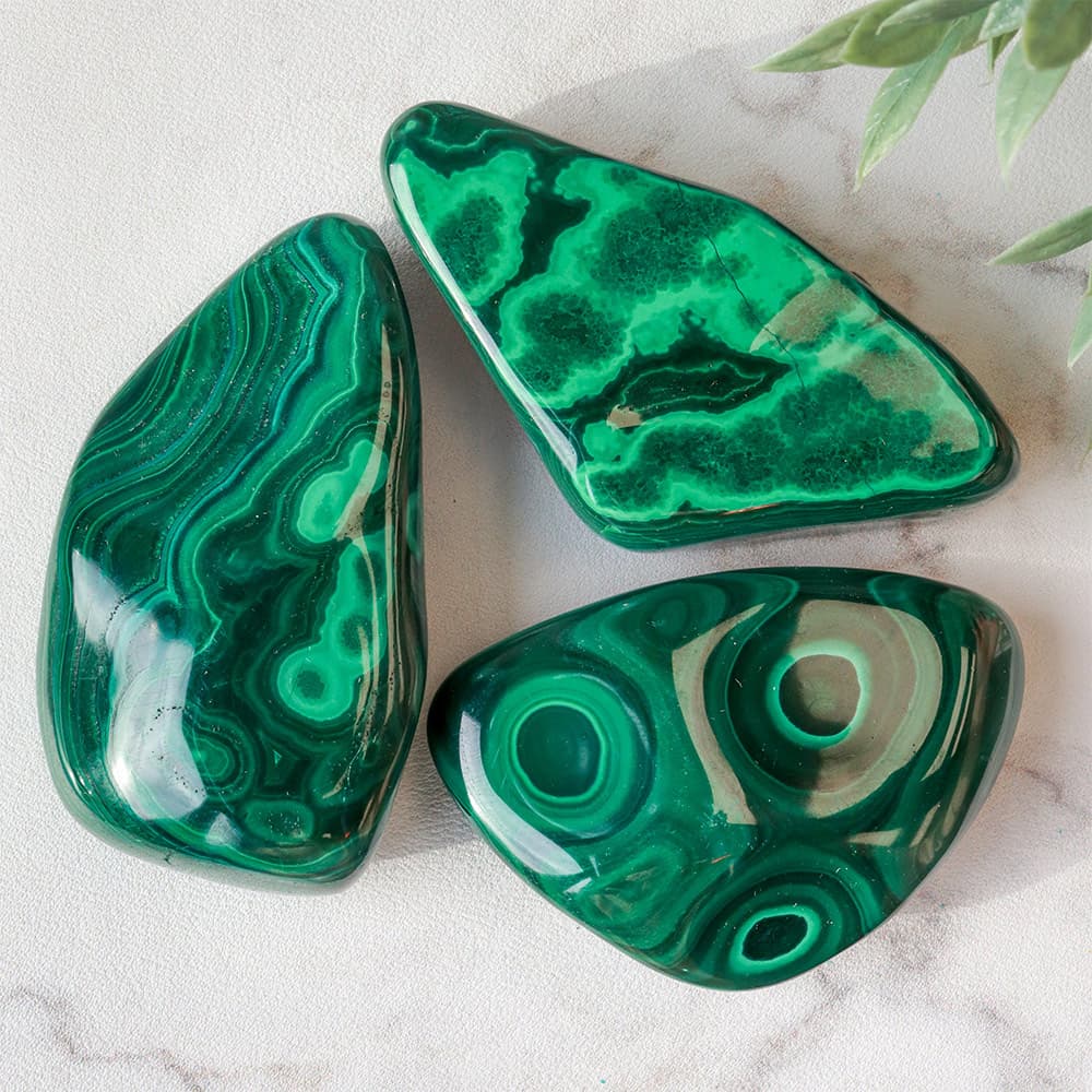 Malachite Free Form Polished