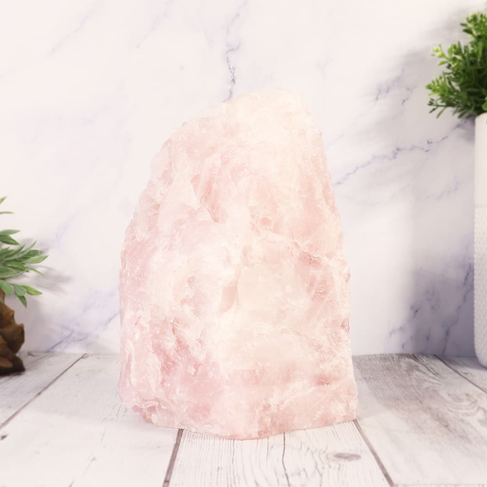 Natural Rose Quartz Decorator