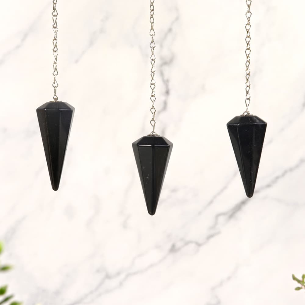 Black Obsidian Pendulum