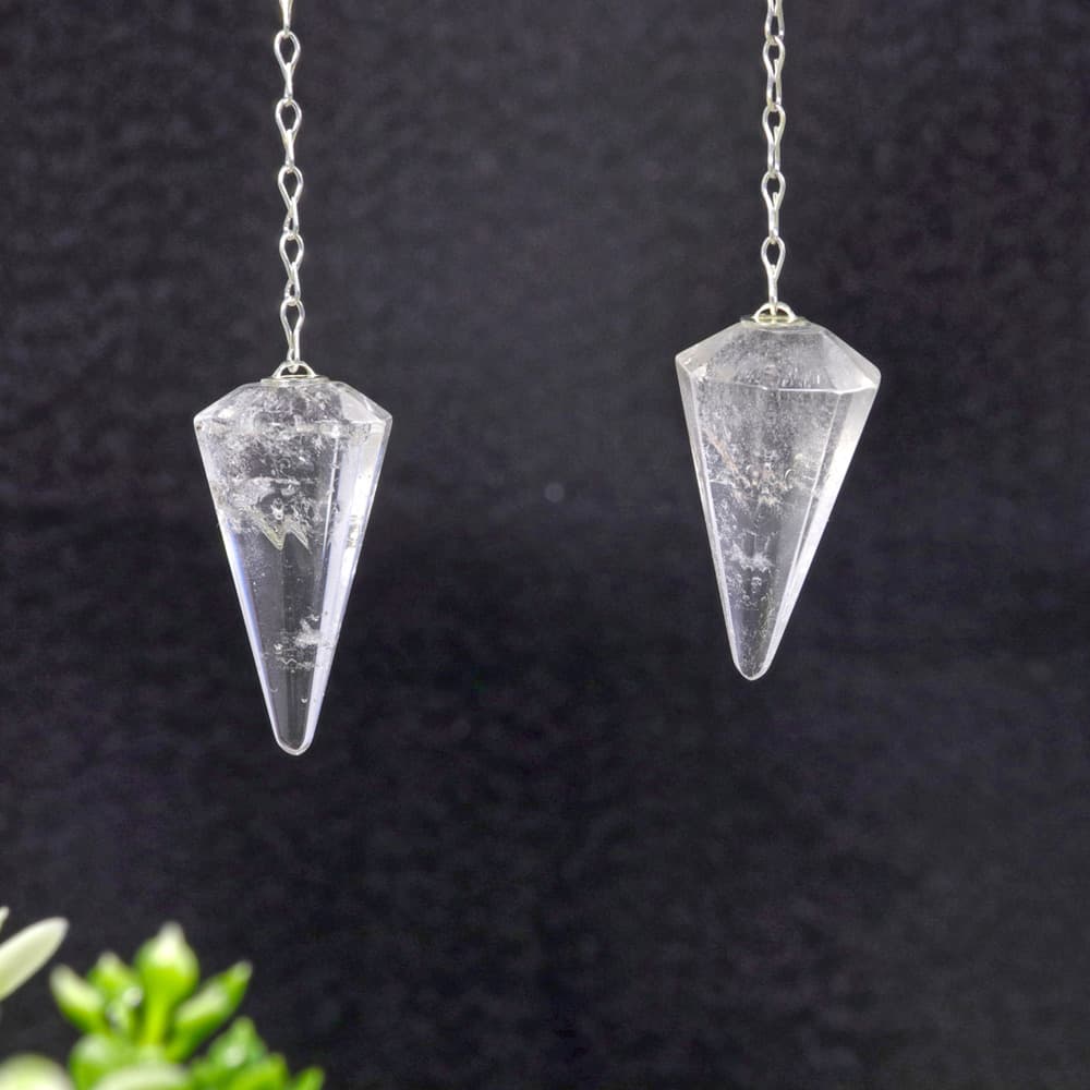 Clear Quartz Pendulum
