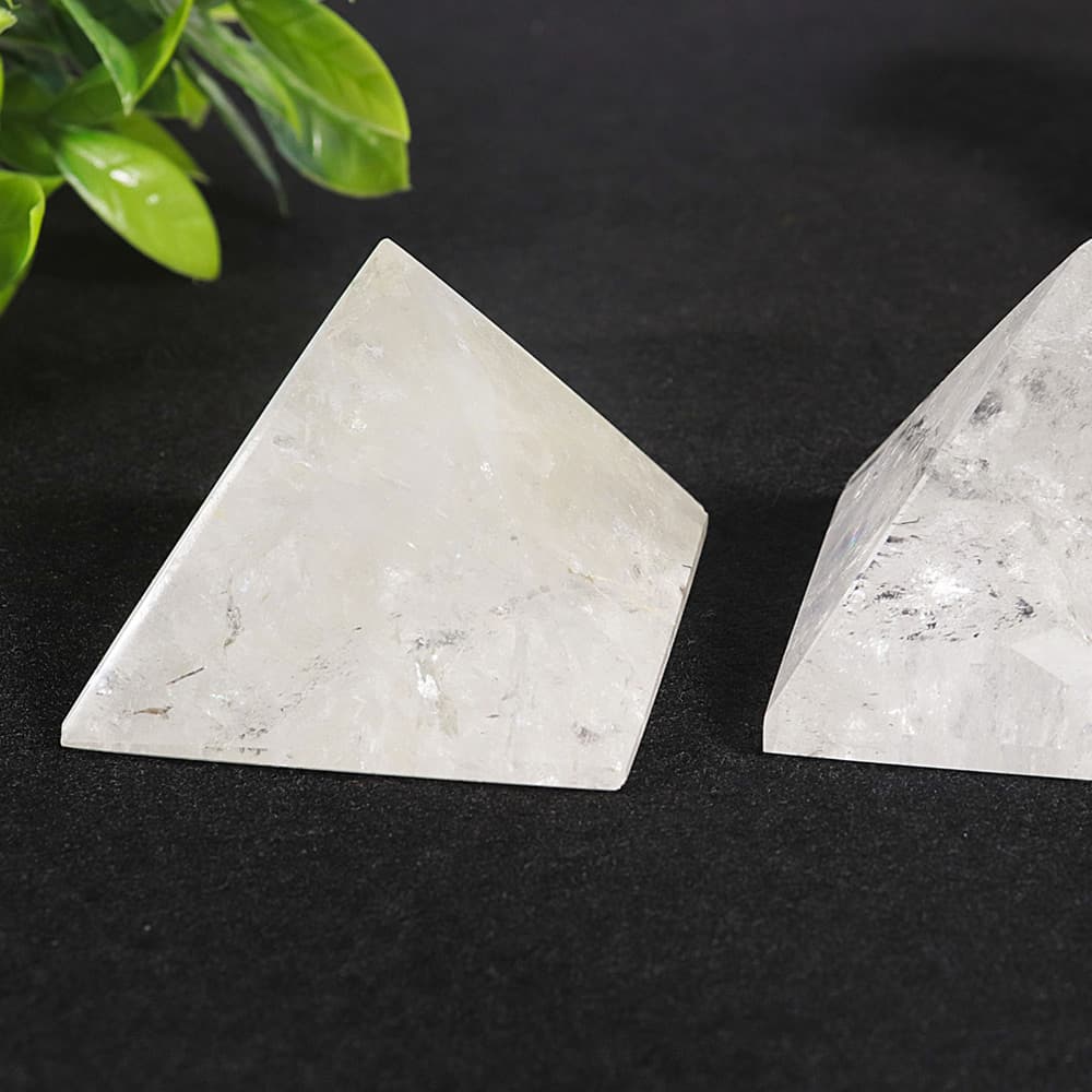Clear Quartz Pyramid [Sold/lb]