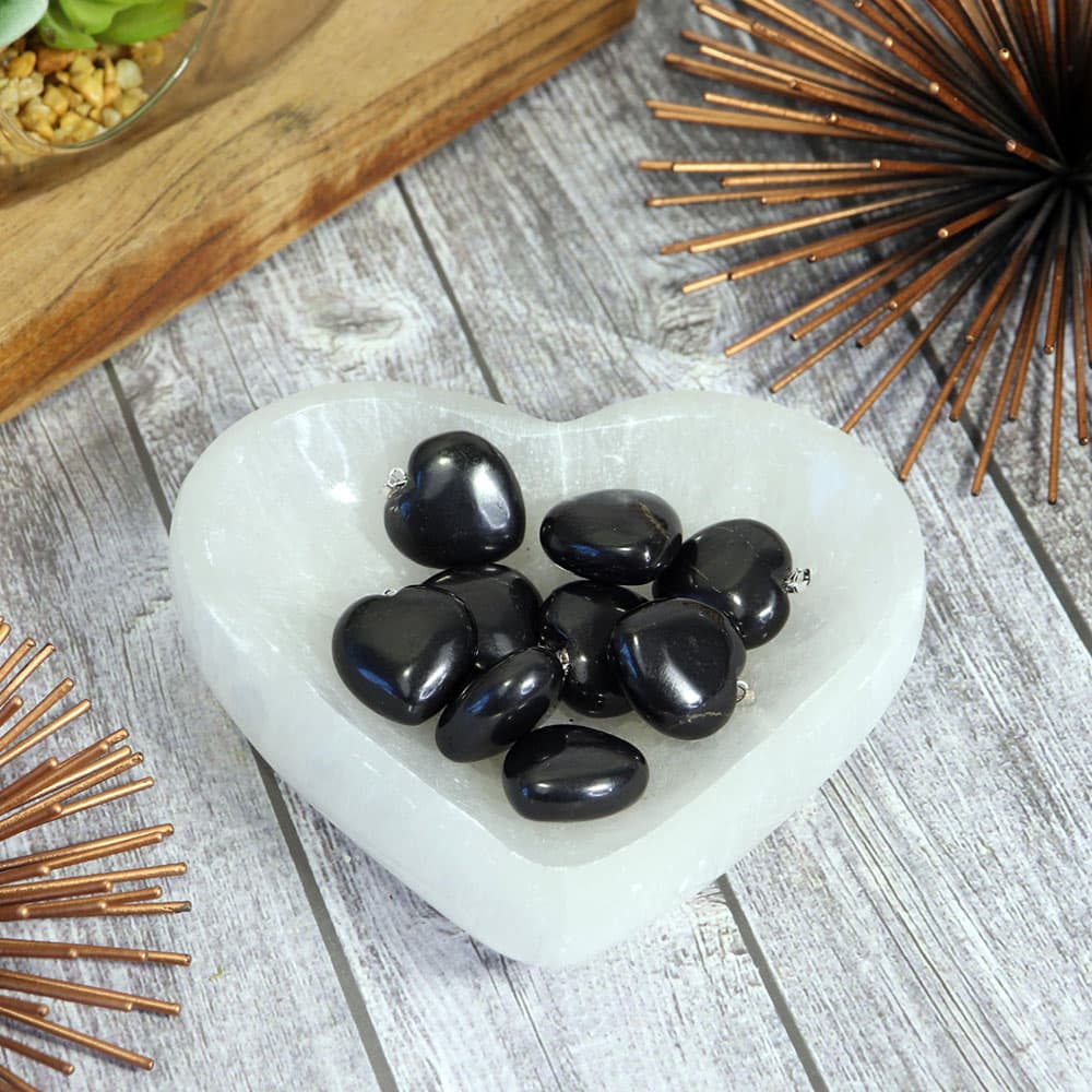 Shungite Heart Pendant