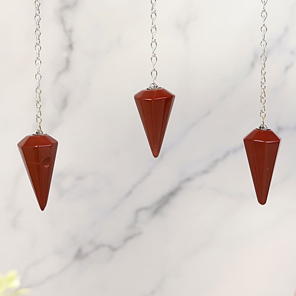 Red Jasper Pendulum