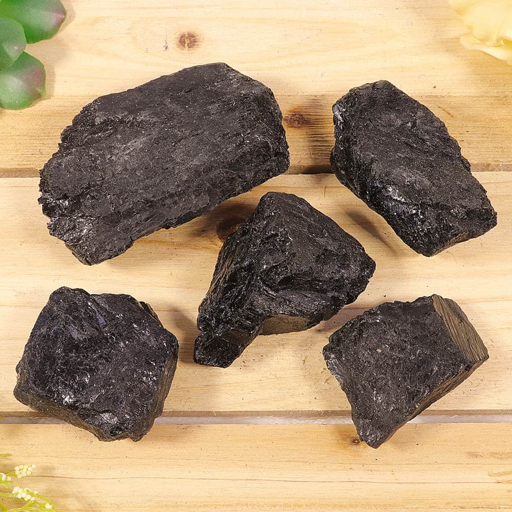 Rough Black Tourmaline Specimen