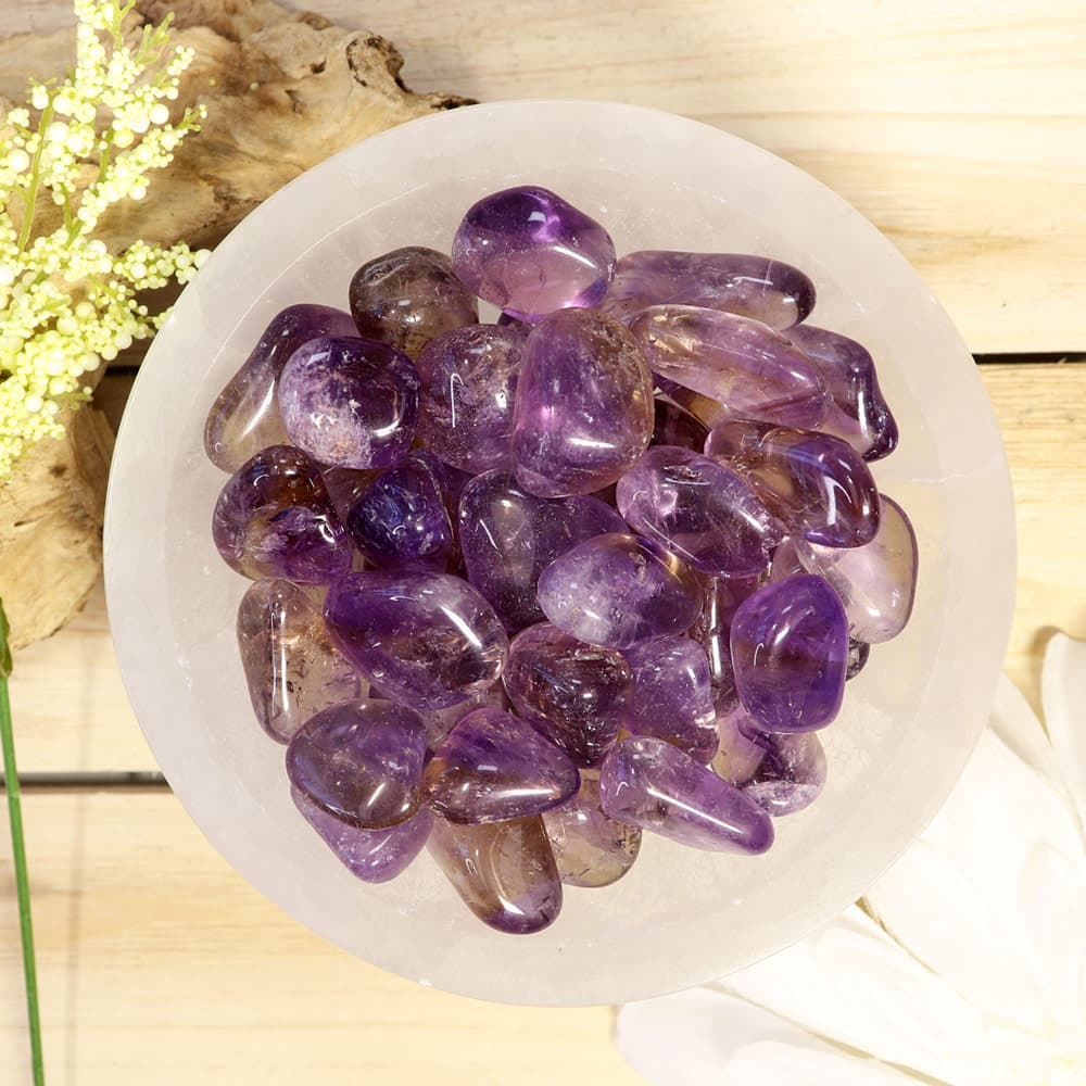 Ametrine Tumbled Stones (1 lb)