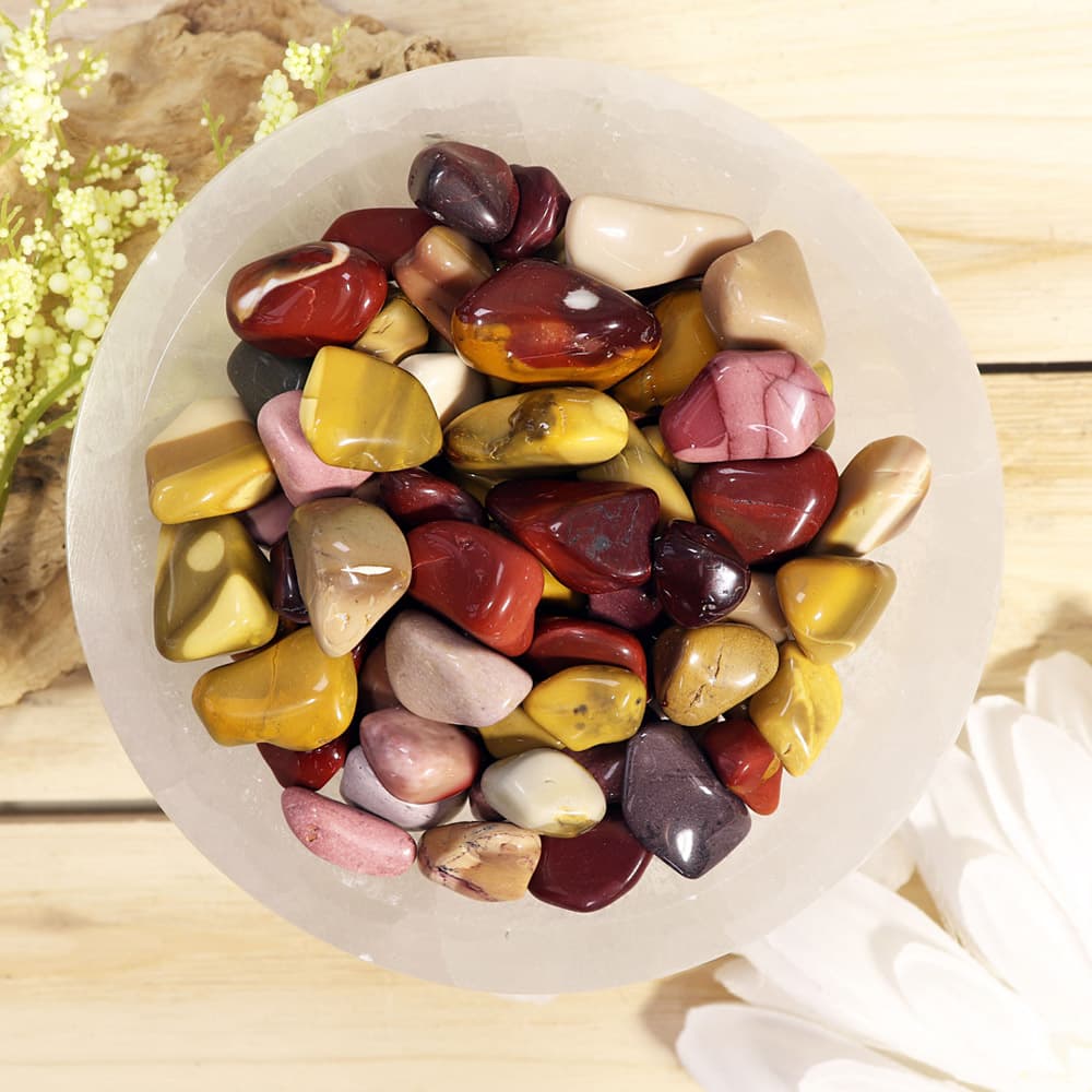 Mookaite Tumbled Stones (1 lb)