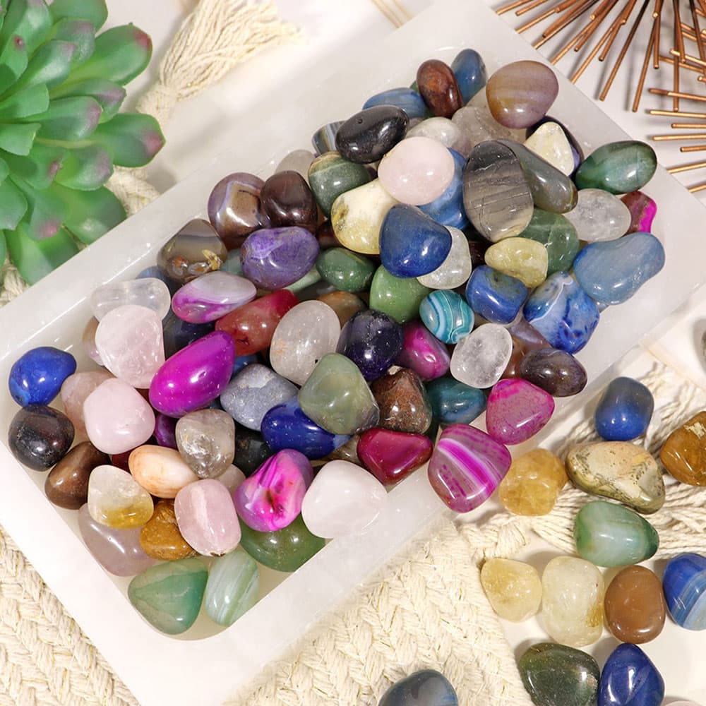 Pirate Mix Tumbled Stones (1 lb)