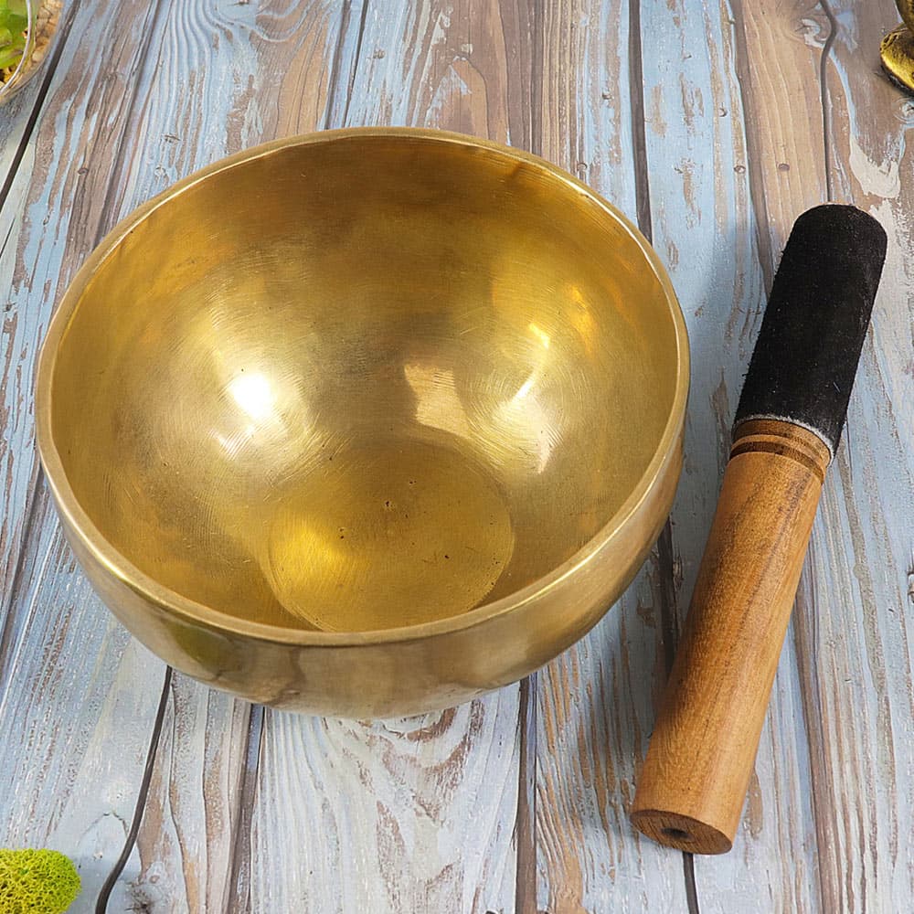 Large Hand Hammered Tibetan Singing Bowl