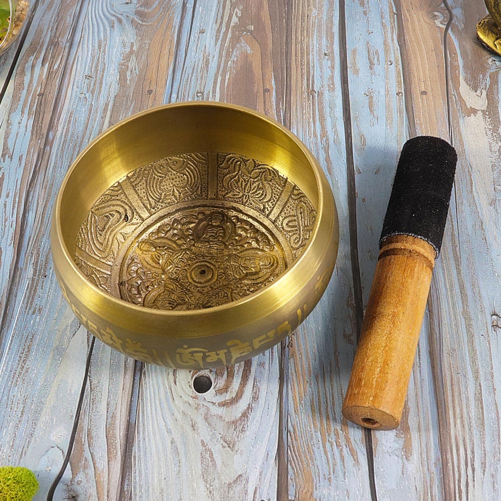 Large Singing Bowl Mandala Design