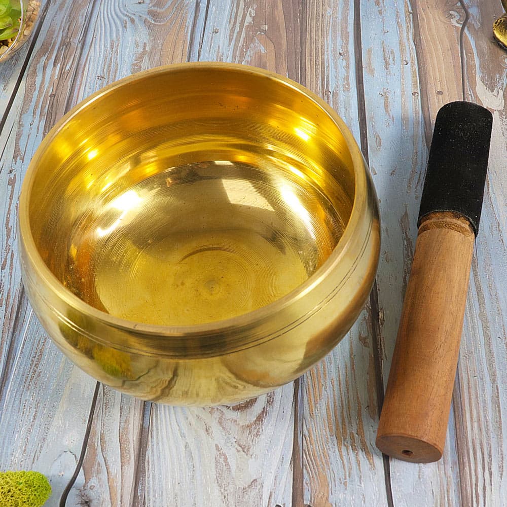 Glossy Large Tibetan Singing Bowl