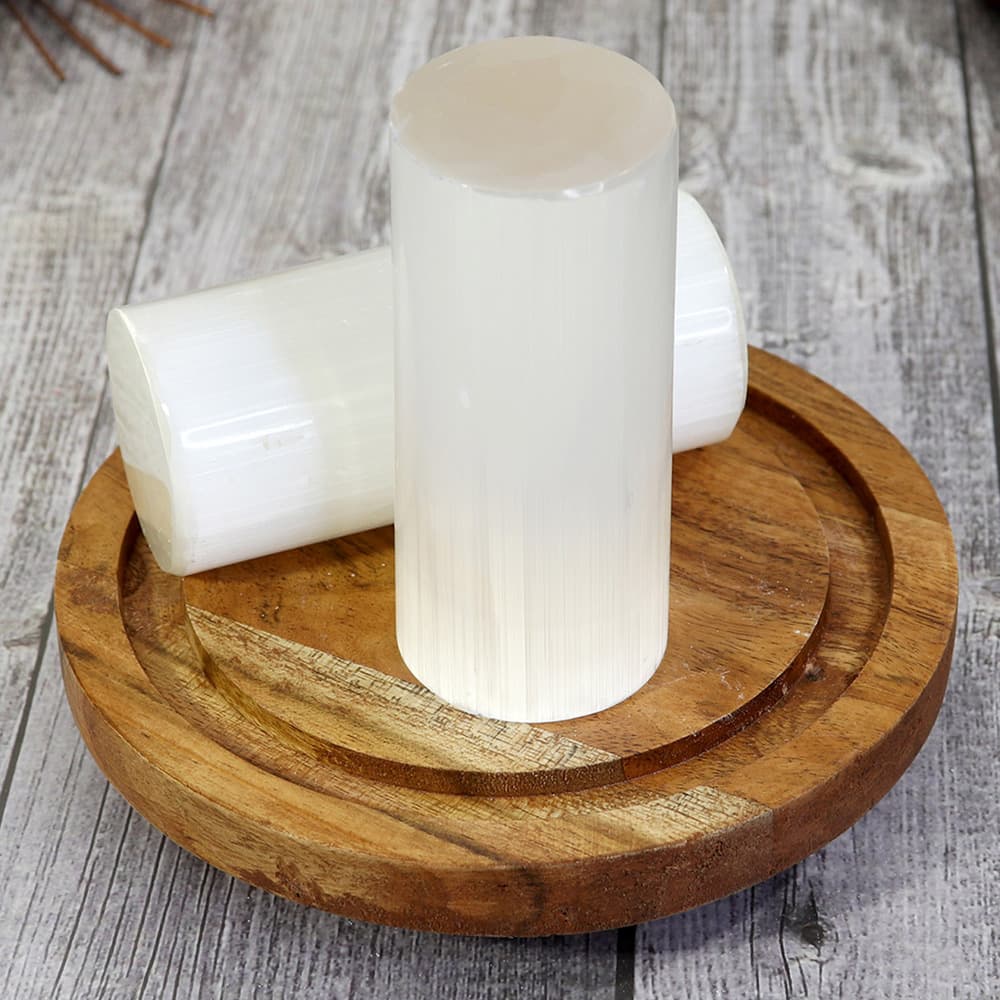 Selenite Cylinder Harmonizer
