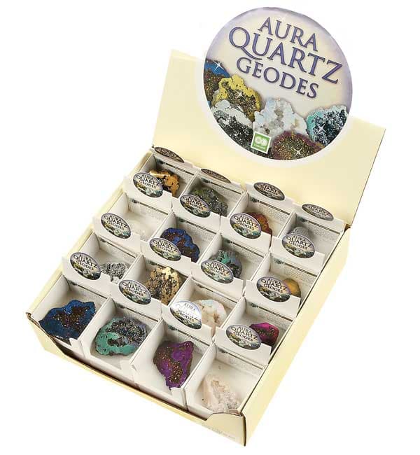 Aura Geodes Display