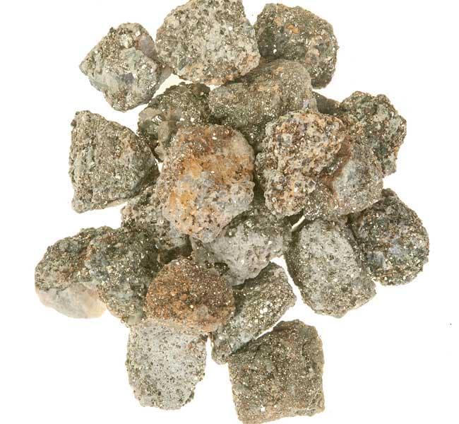 Pyrite Gold Crystals