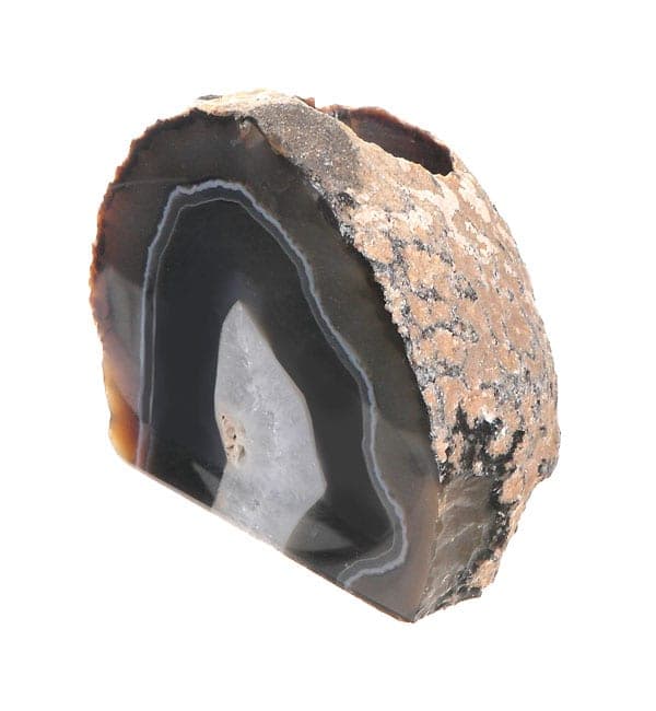 Natural Agate Candle Holder