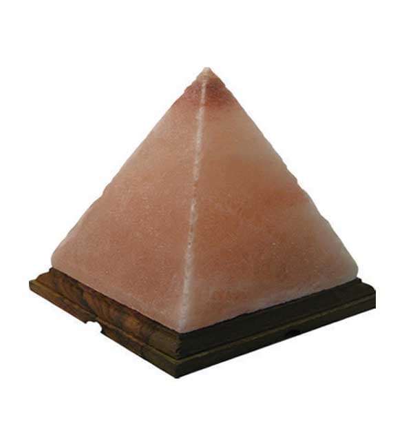 Pyramid Salt Crystal Lamp