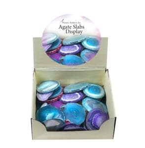 Agate Slices in a Display Box