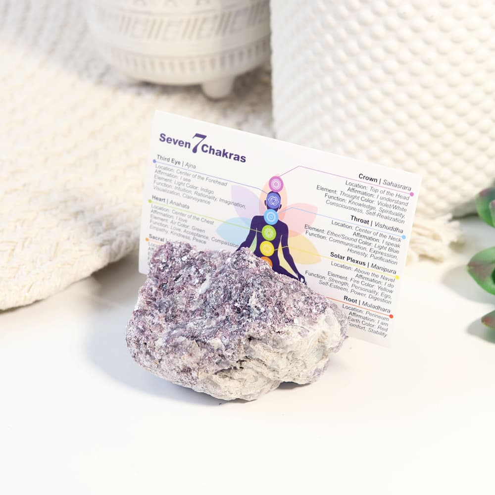 Lepidolite Card Holder