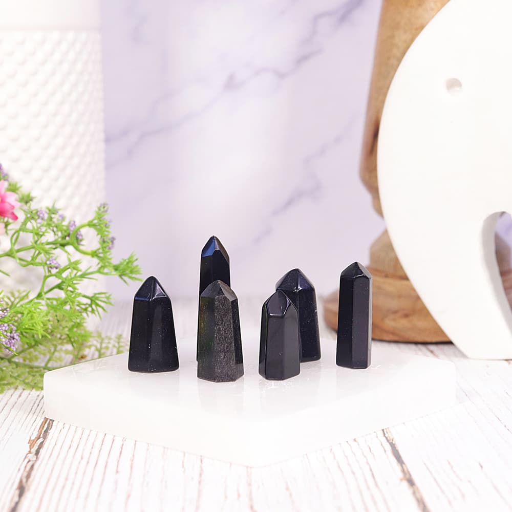 Black Obsidian Small Points