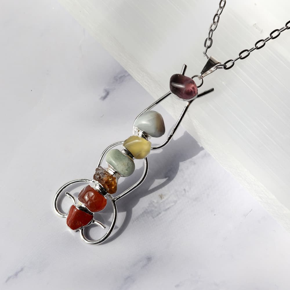 Asana Pendant with Chakra