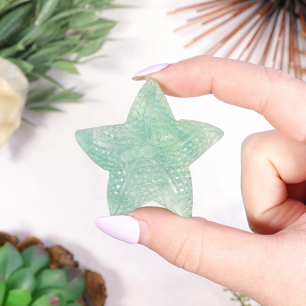 Fluorite Starfish