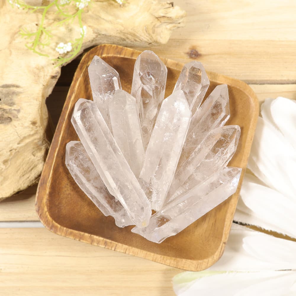 Clear Quartz Laser Points [Sold/lb]
