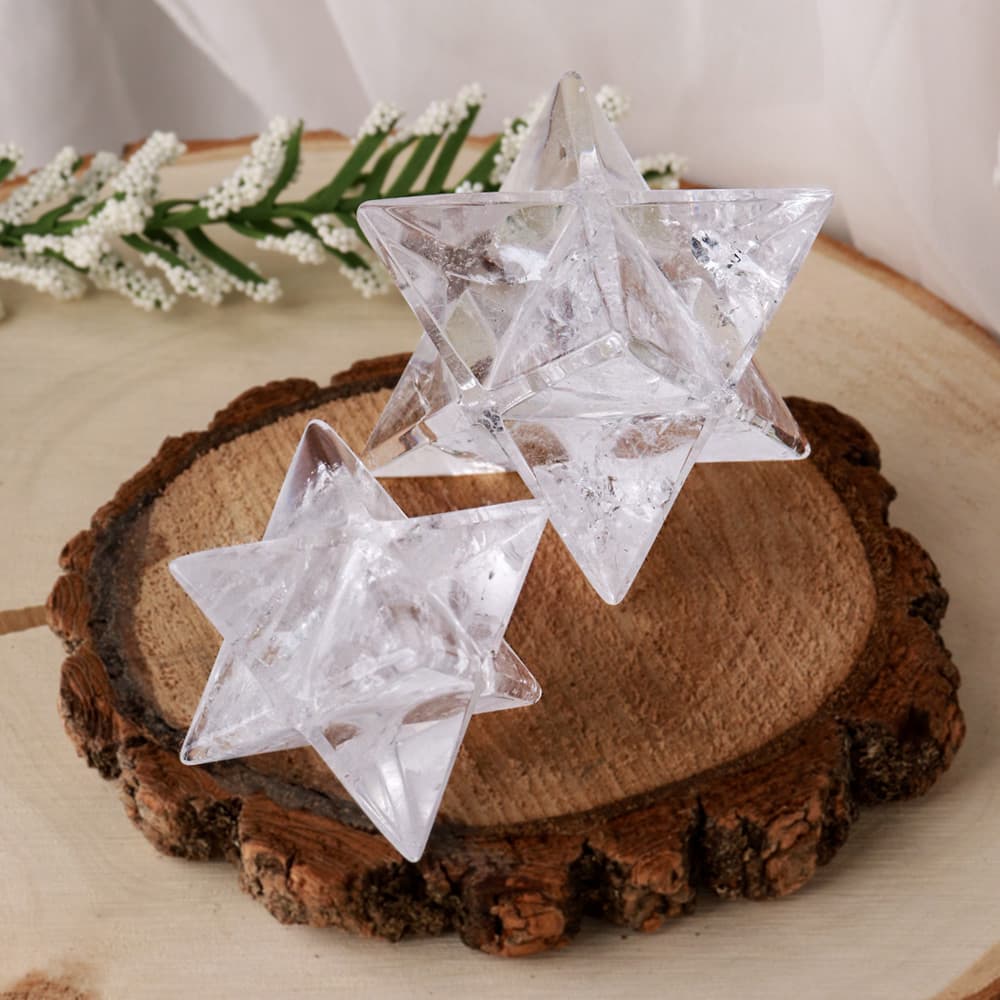 Clear Quartz Merkaba (Sold/lb)