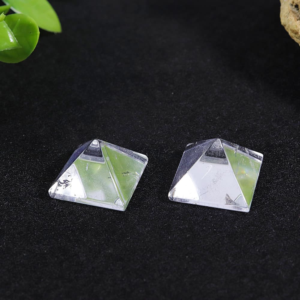 Clear Quartz Mini Pyramid
