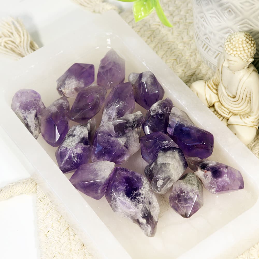 Mini Amethyst Polished Points [Sold/lb]