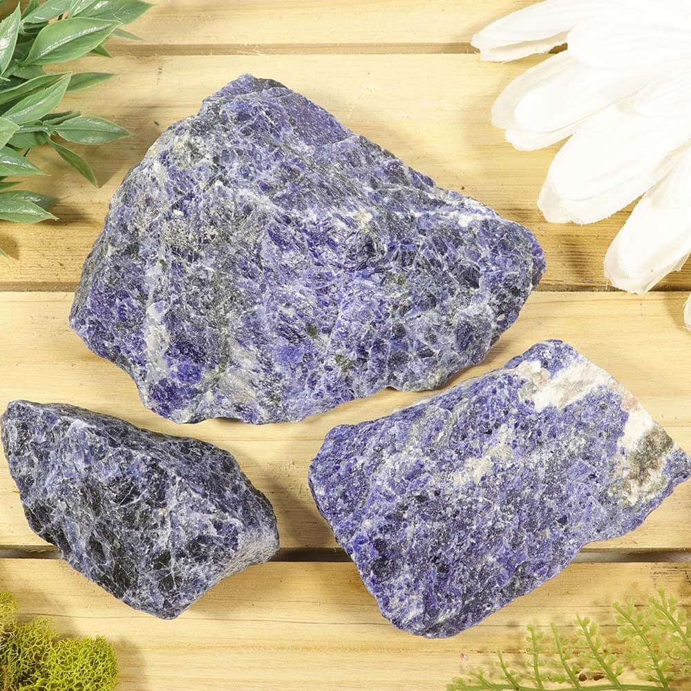 1 lb Natural raw Sodalite Specimens