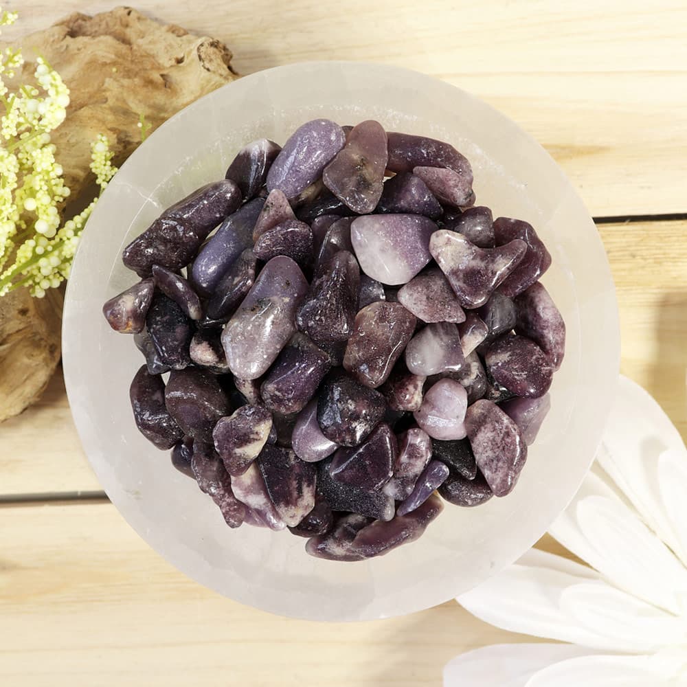 Lepidolite Tumbled Stones (1 lb)