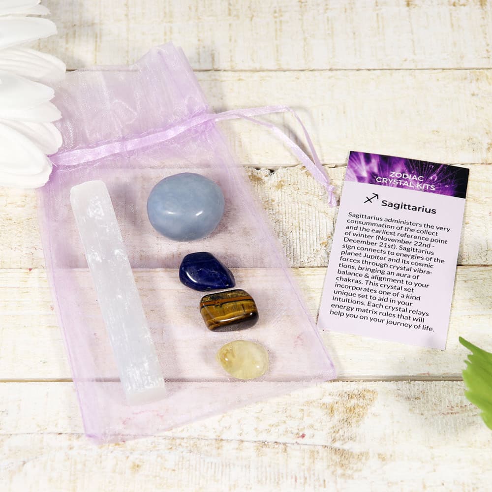 Sagittarius Sun Sign Crystal Pack