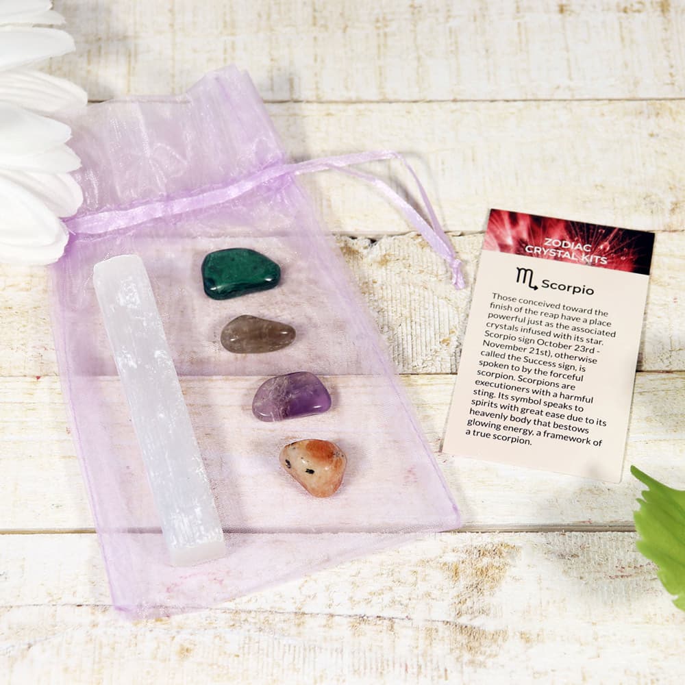Scorpio Sun Sign Crystal Pack