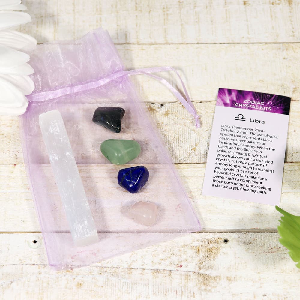 Libra Sun Sign Crystal Pack