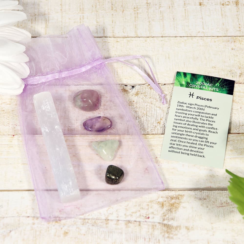 Pisces Sun Sign Crystal Pack