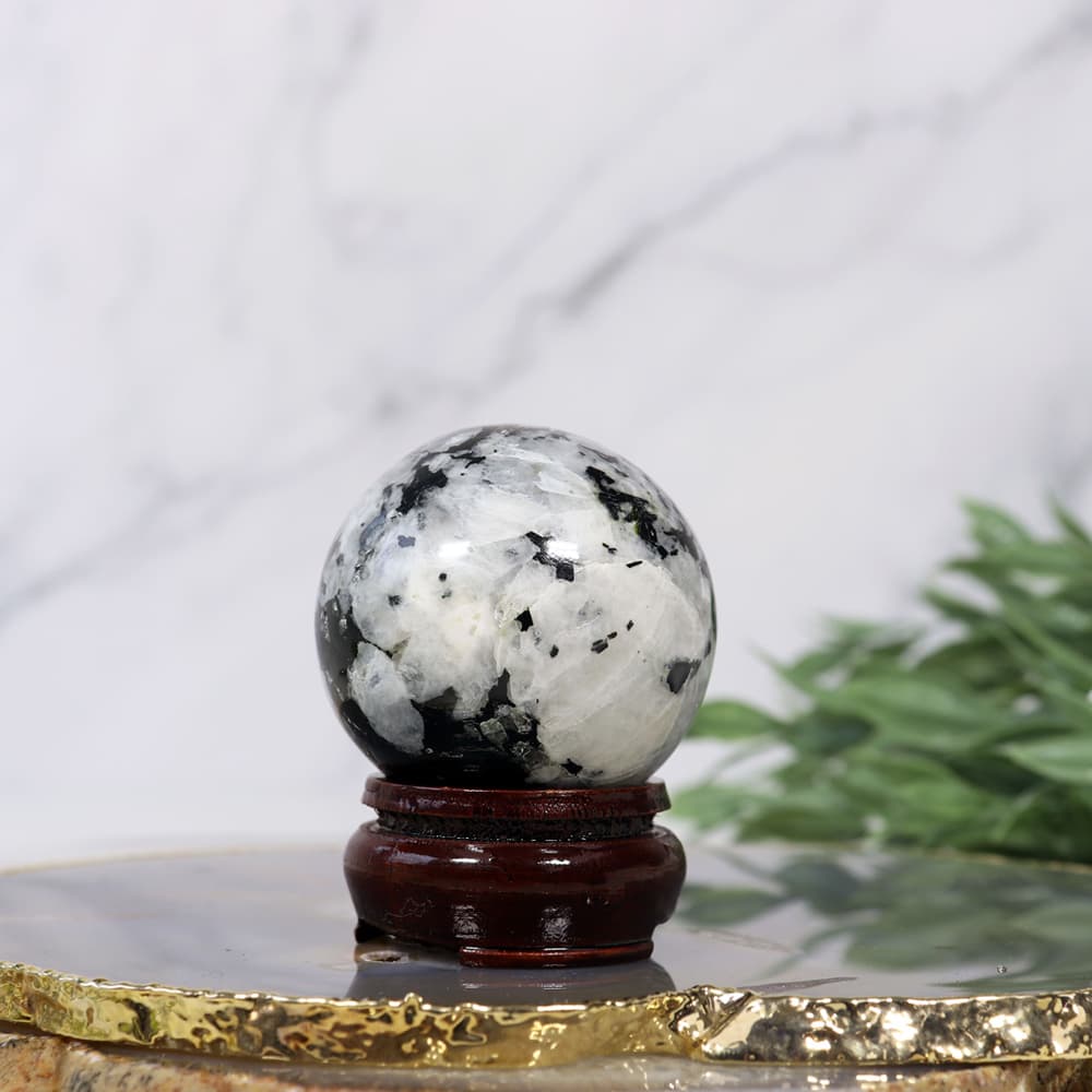 Rainbow Moonstone Sphere