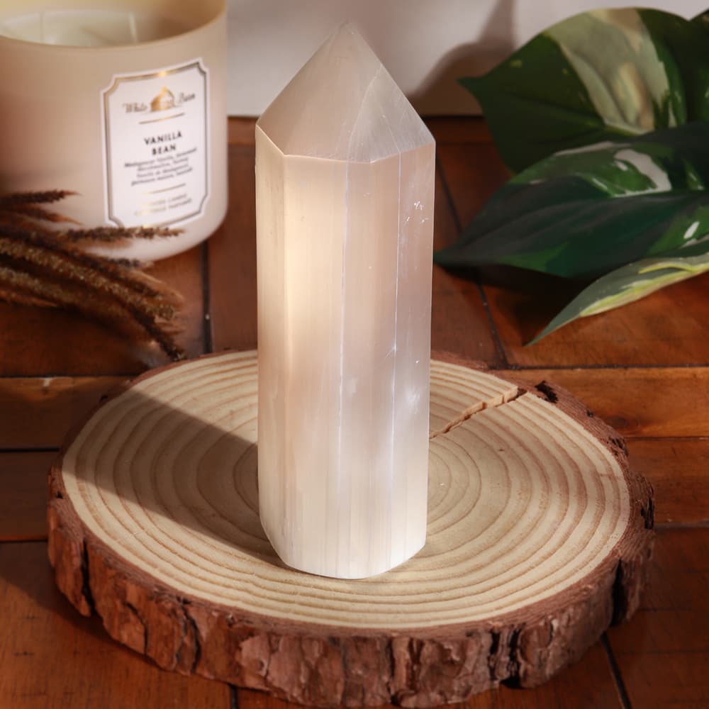 Selenite Large Tower