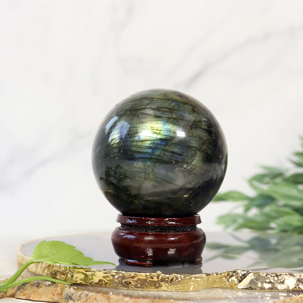 Labradorite Sphere [Sold/lb]