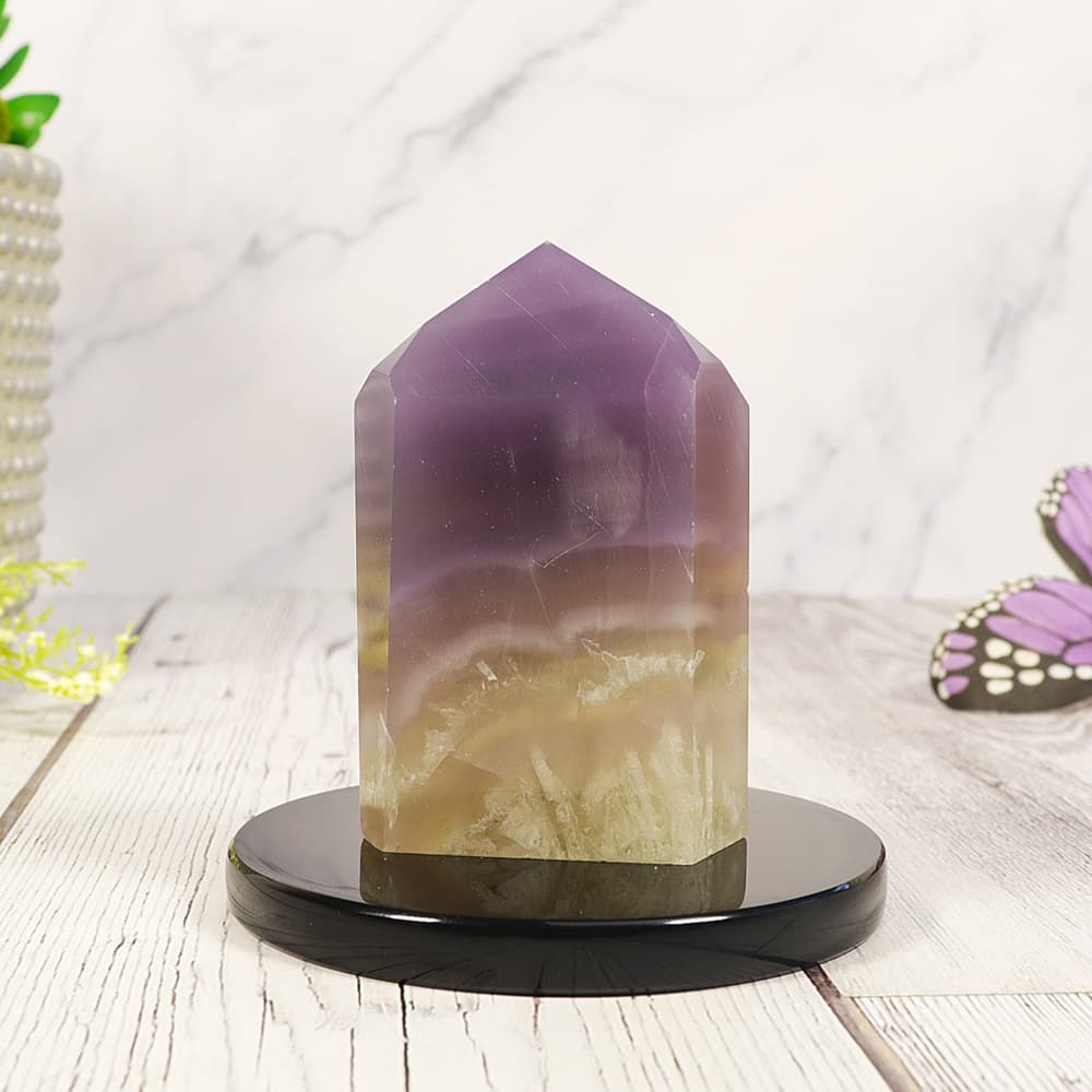 Fluorite Polished Points (Sold/lb)