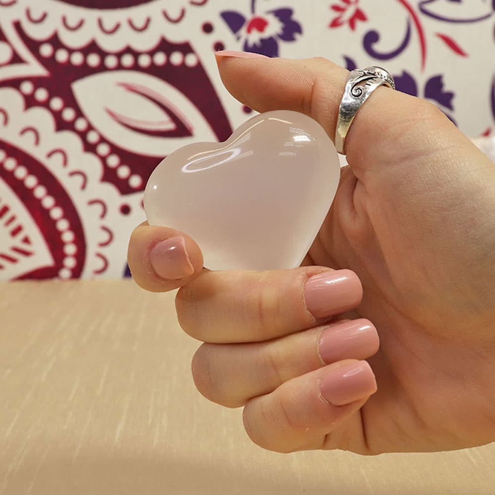 Natural Opalite Heart