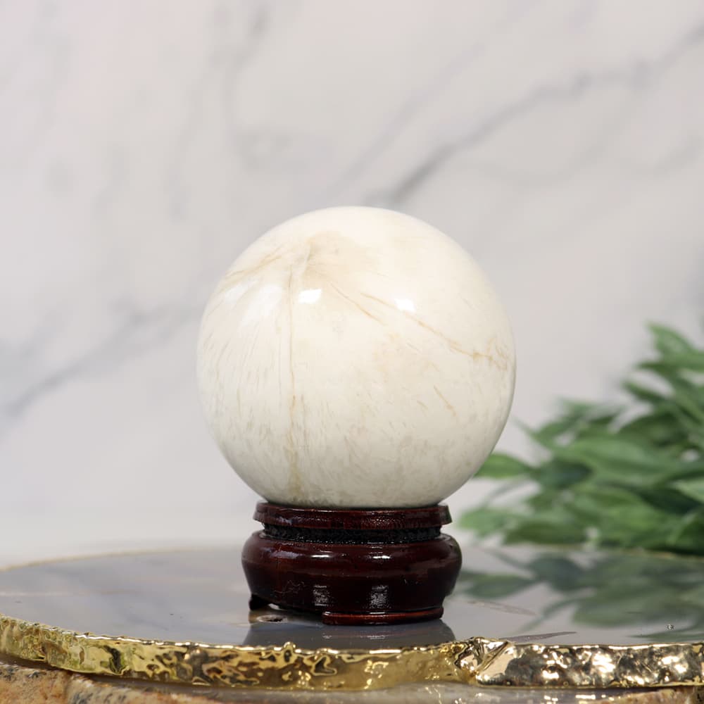 Scolecite Spheres [Sold/lb]