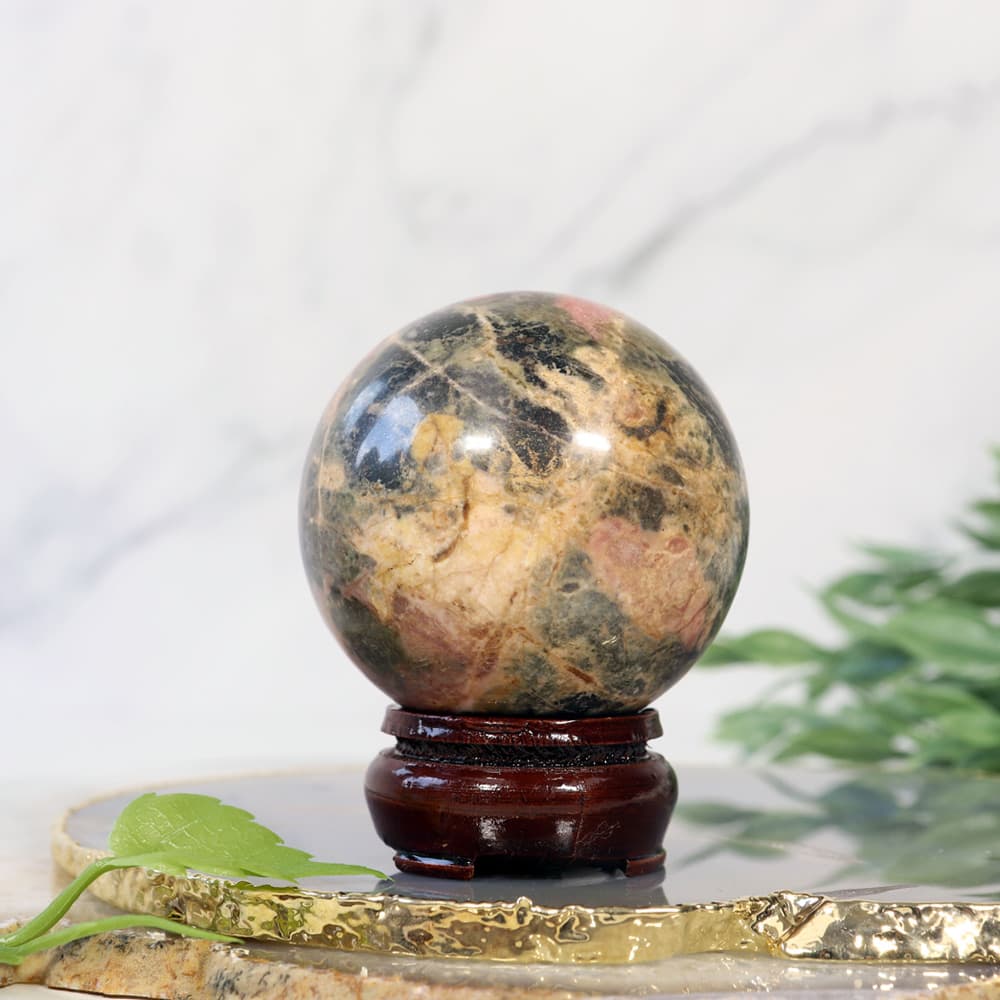 Rhodonite Spheres [Sold/lb]