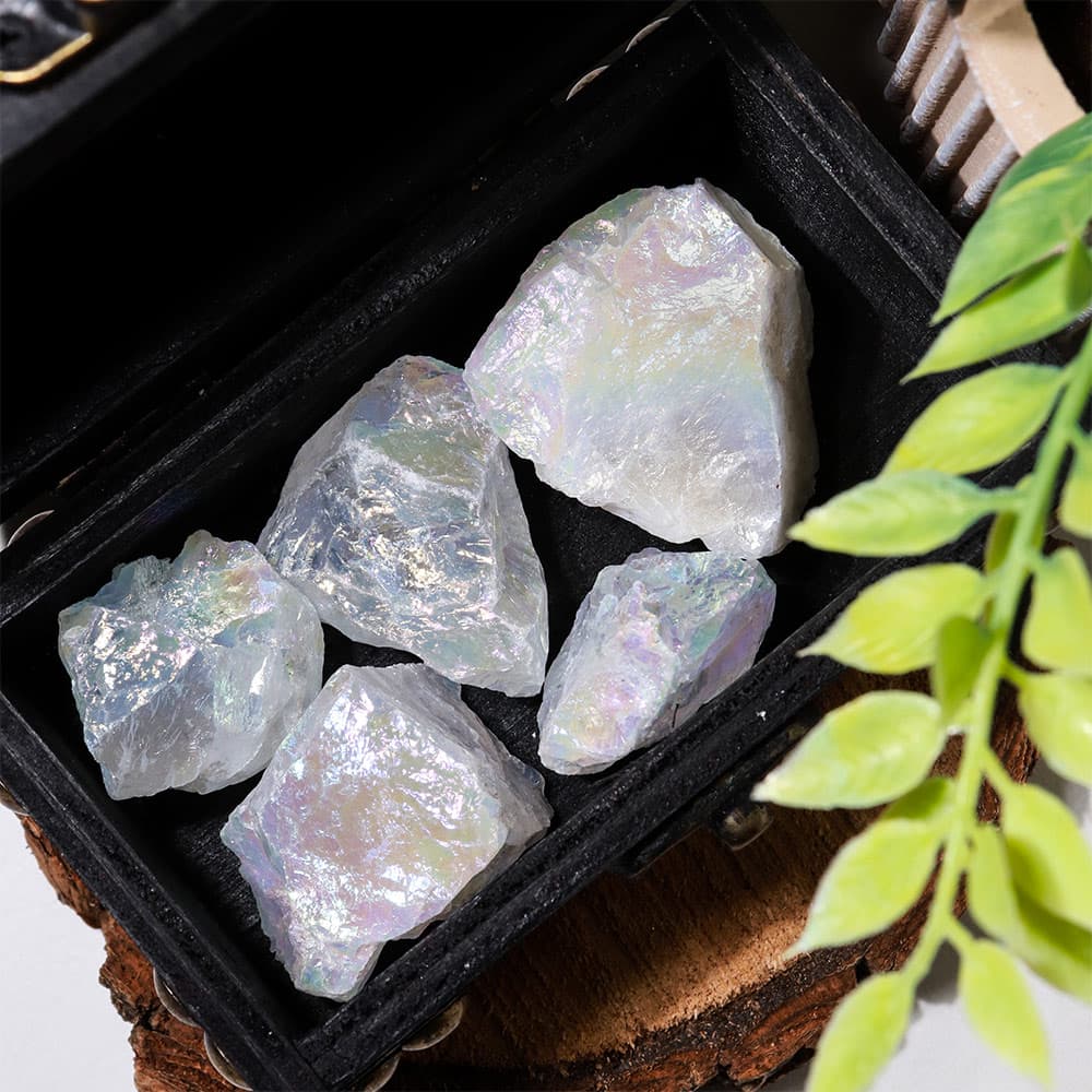 Aura Clear Quartz (Pack of 10)